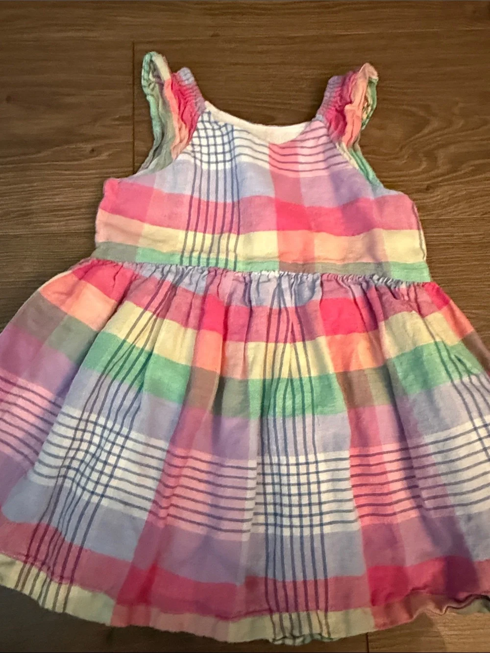 GAP Girls Plaid Sundress